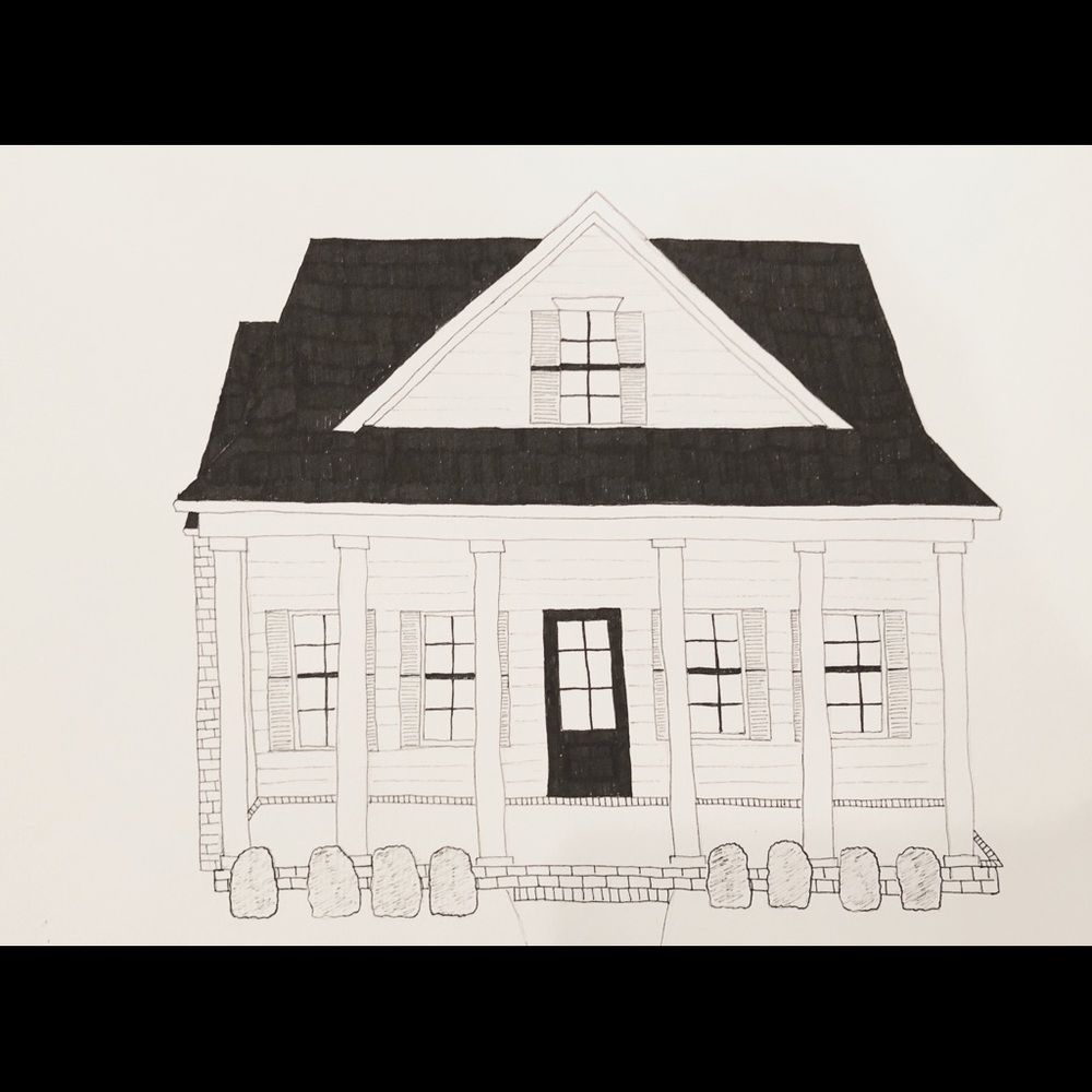 CUSTOM house sketches